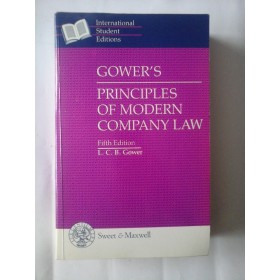 GOWER'S PRINCIPLES OF MODERNN COMPANY LAW  -  L. C. B. GOWER